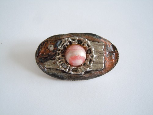 Vintage brosche fimo - vintage,