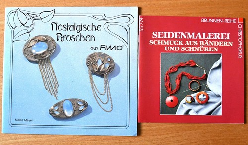 Nostalgische broschen aus - aus, fimo