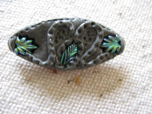 Brosche anstecknadel fimo - anstecknadel,