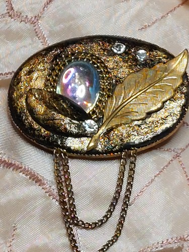 Brosche designe handarbeit - brosche,