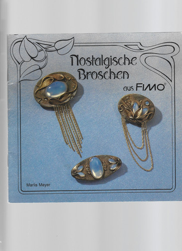 Nostalgische broschen aus - aus, fimo