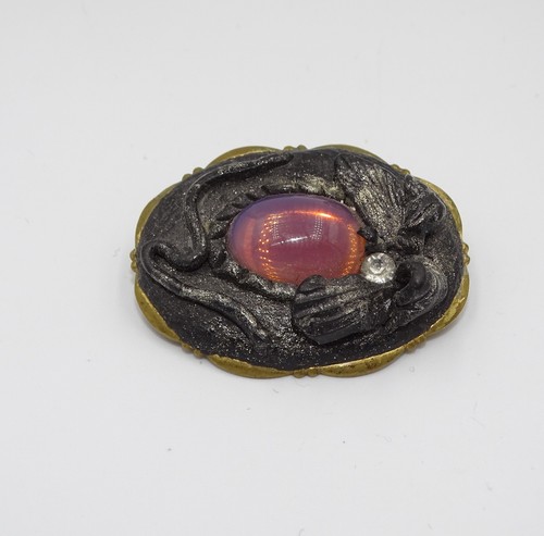 Fimo brosche 80er - fimo, jahre