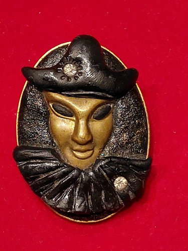 Brosche maske karneval - karneval, aus